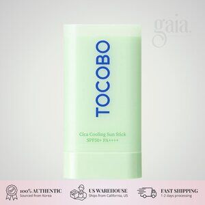 TOCOBO Cica Cooling Sun Stick 18g – SPF50+ Soothing Portable Sun Protection